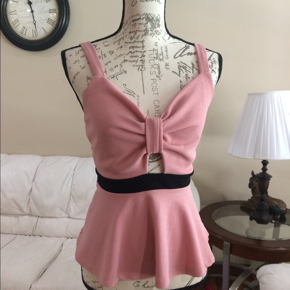 Pink top
